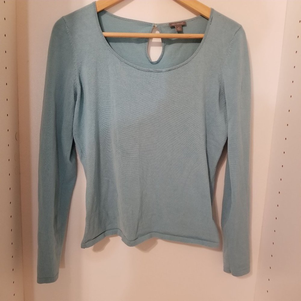 Blue long sleeves